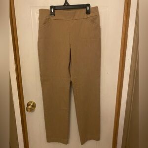 Talbots Camel/Tan Pull On Ankle Pants